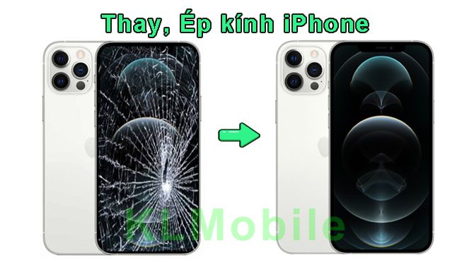 thay ep kinh iphone
