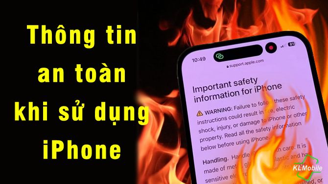 su dung iphone an toan