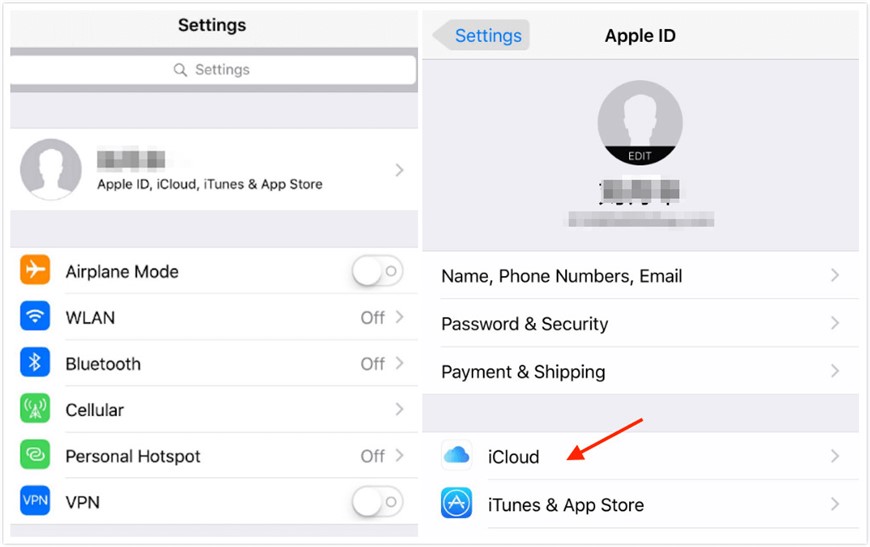 cách cài đặt icloud