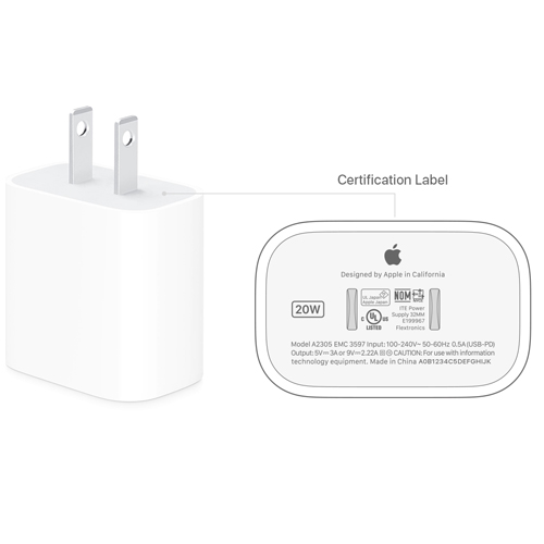 sạc nhanh PD 20W chính hãng Apple