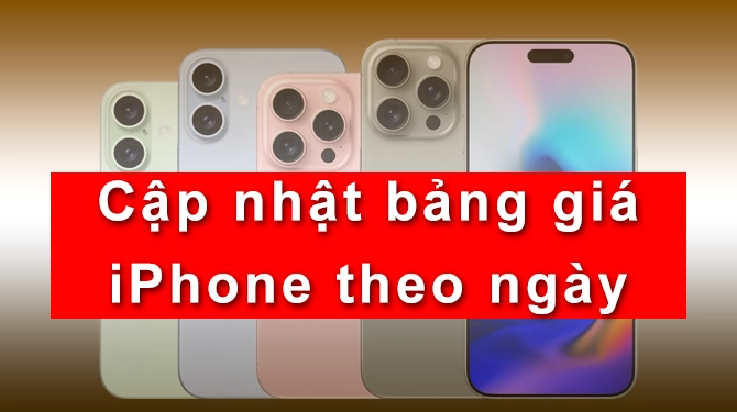 Bang gia iPhone ngay