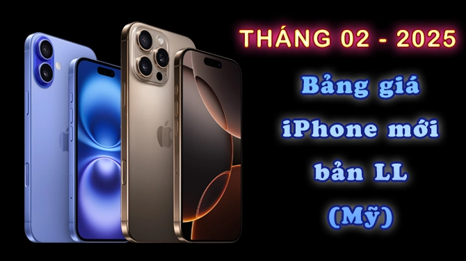 bang gia iphone moi ban My thang 02-2025