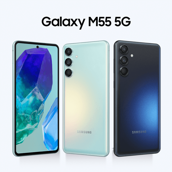 Samsung Galaxy M55 5G – Smartphone manh me voi phan khuc tam trung