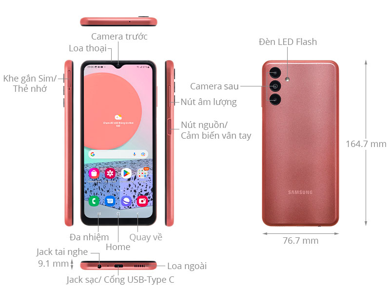 Samsung Galaxy A04s: Smartphone Gia Re Dang Mua Voi Hieu Nang On Dinh