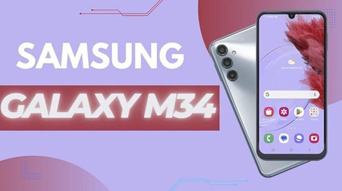 Samsung Galaxy M34 5G - Smartphone tam trung dang mua