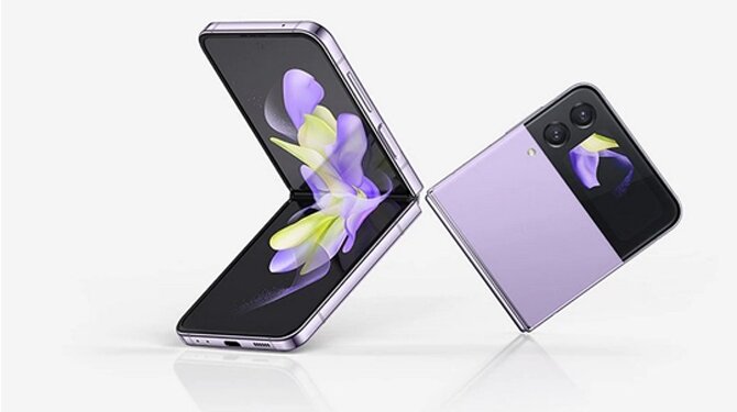 Samsung Galaxy Z Flip4 5G - Dot pha thiet ke gap sang trong