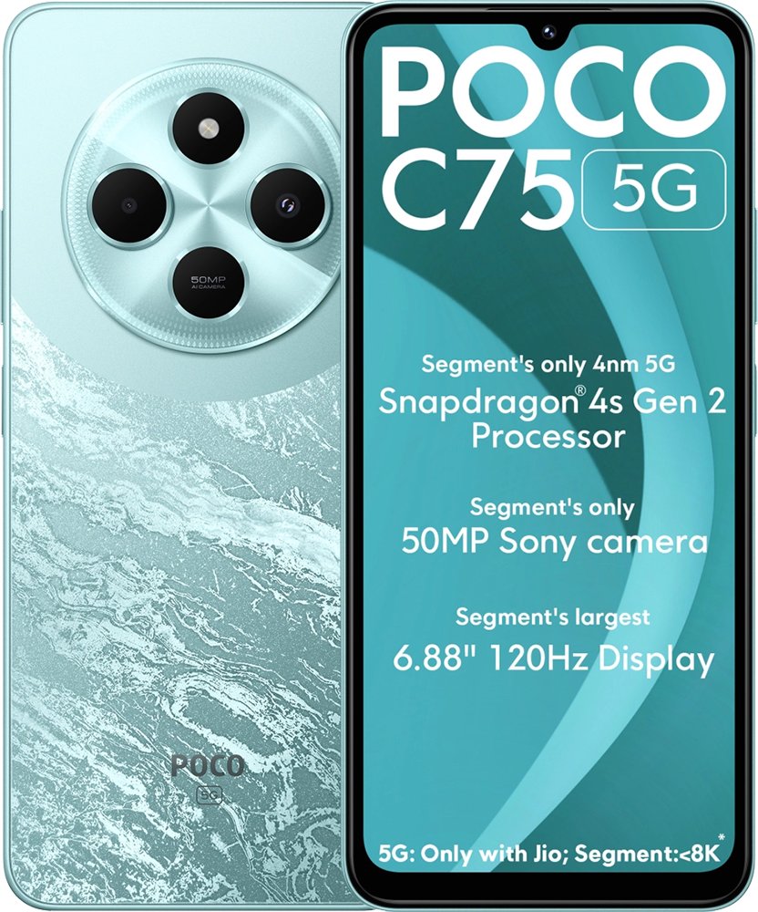 Xiaomi POCO C75 – Smartphone gia re toi uu cho trai nghiem co ban