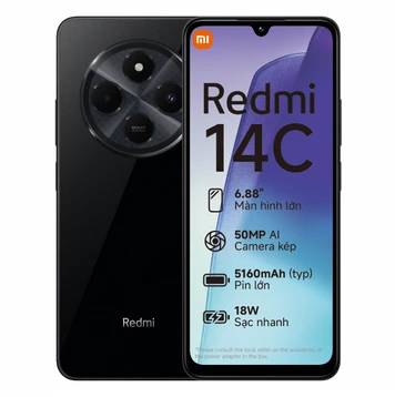 Xiaomi Redmi 14C – Smartphone pho thong dang mua voi thiet ke dep, pin "trau", hieu nang on dinh