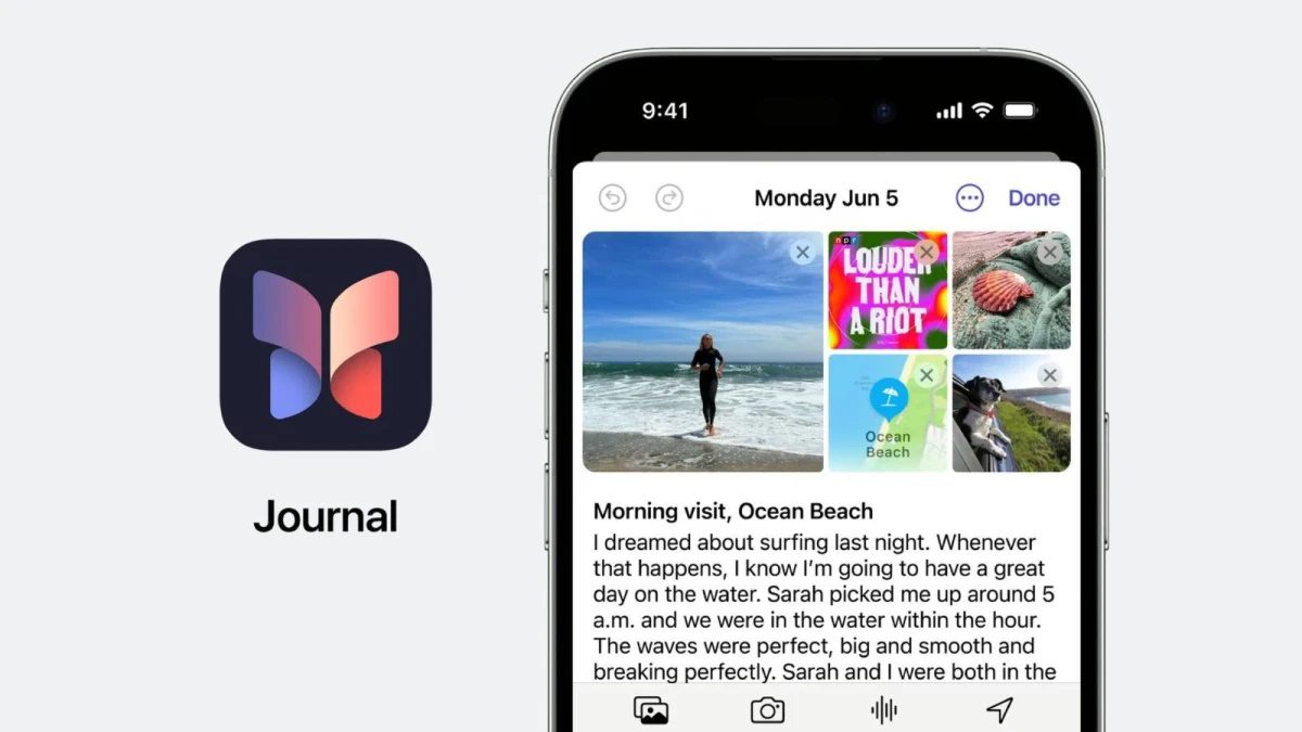 Journal – Ung dung ghi nhat ky thong minh tren iPhone giup ban ket noi voi chinh minh