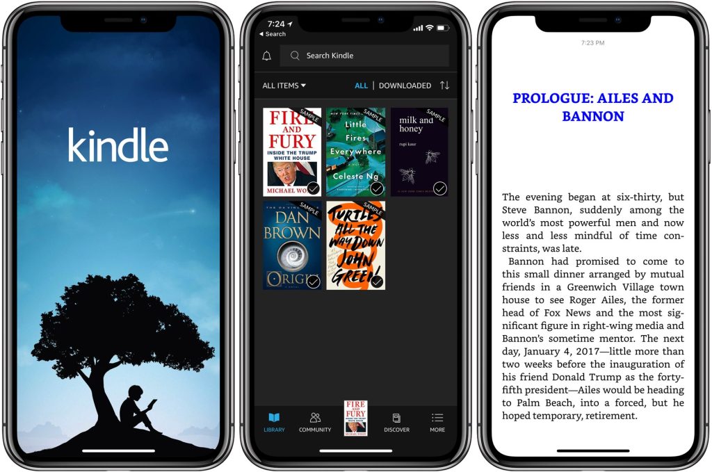 Kham pha ung dung Kindle tren iOS: Thu vien sach dien tu ngay trong long ban tay