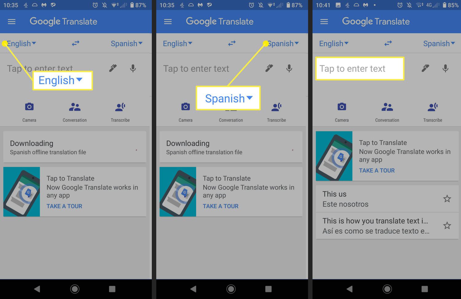 Google Translate – Ung dung dich ngon ngu manh me tren iPhone ho tro giao tiep toan cau