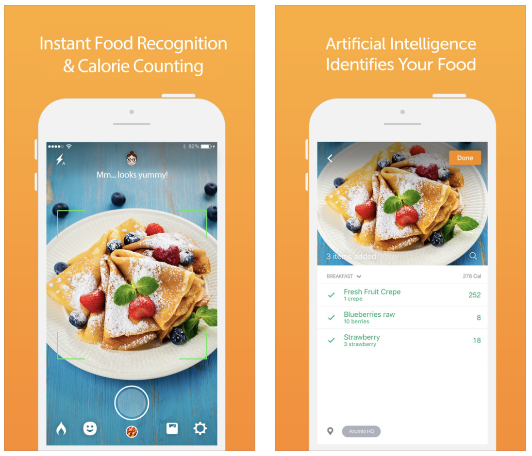 Ung dung Calorie Mama AI tren iPhone: Tro thu thong minh trong viec kiem soat calo va suc khoe