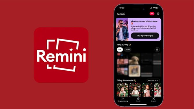 Ung dung Remini AI tren iOS: Nang tam anh chup voi cong nghe tri tue nhan tao