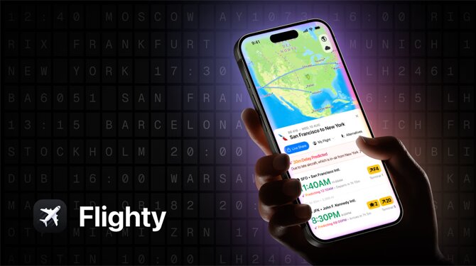 Flighty – Ung dung theo doi chuyen bay toan dien va thong minh tren iPhone