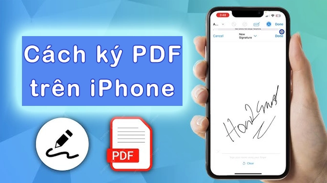 Ky PDF tren iPhone