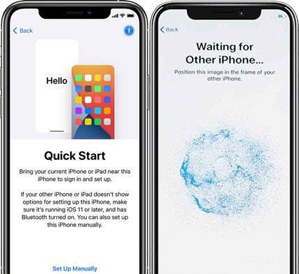 chuyen du lieu qua Quick start