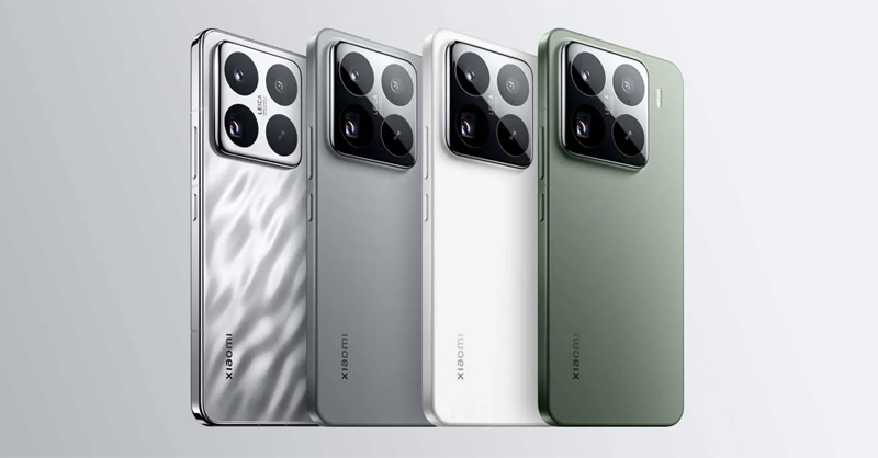 Xiaomi 15 so huu thiet ke tinh xao voi khung vien kim loai nguyen khoi ket hop mat lung kinh hoac gom cao cap (tuy phien ban), mang lai cam giac cam nam chac chan va sang trong
