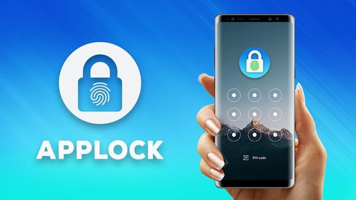 AppLock la mot ung dung khoa ung dung pho bien cho Android, duoc thiet ke de giup nguoi dung bao ve cac ung dung rieng tu nhu Zalo, Facebook, Messenger, Gmail, Anh, Tin nhan, hoac cac ung dung tai chinh, ngan hang...