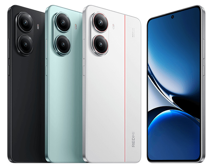 Redmi Turbo 4 so huu phong cach thiet ke tre trung, toi gian nhung khong kem phan sang trong