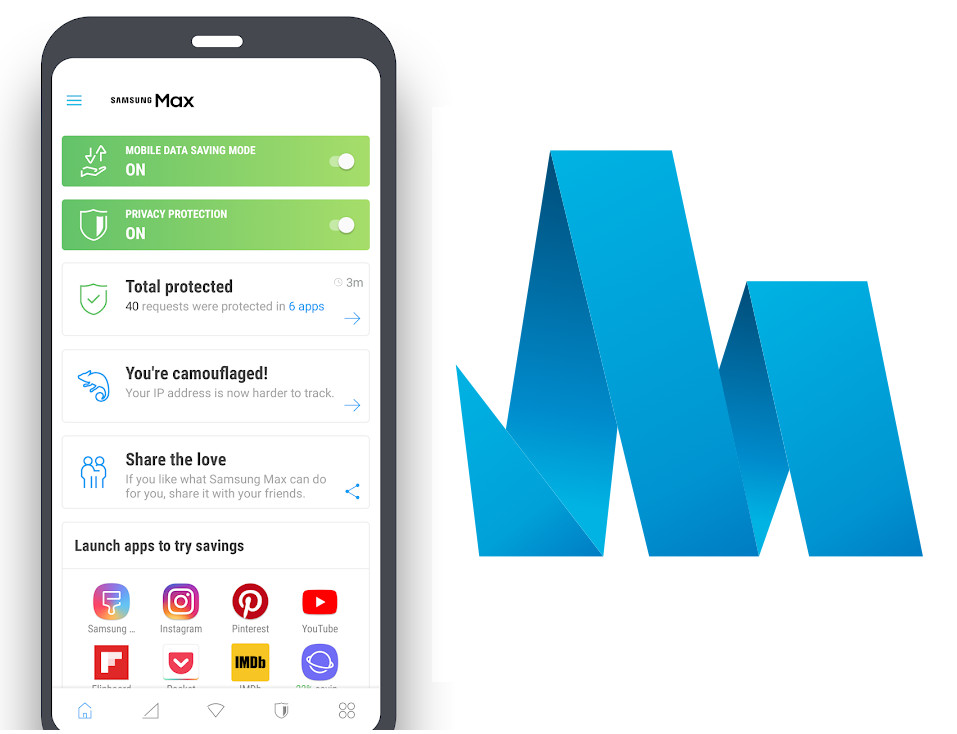 Samsung Max VPN khong chi la mot cong cu giup an danh va truy cap mang an toan, ma con la giai phap toan dien de quan ly quyen rieng tu va tiet kiem du lieu di dong