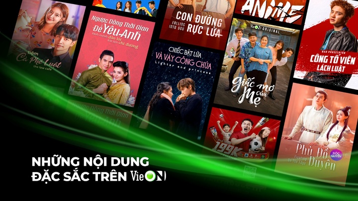 VieON tren Android cua Samsung la mot nen tang giai tri toan dien, tu phim anh, truyen hinh, the thao den gameshow, thieu nhi va nhieu noi dung doc quyen