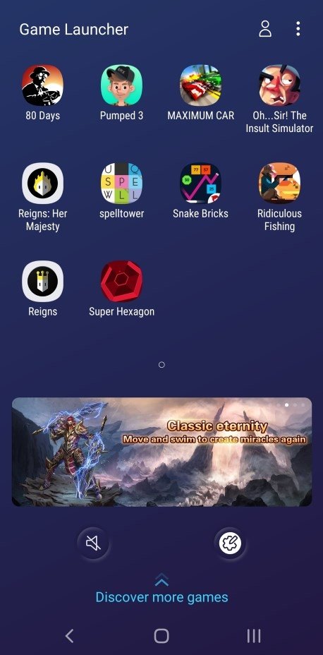 Game Launcher la cong cu khong the thieu doi voi bat ky game thu nao dang su dung thiet bi Samsung Galaxy