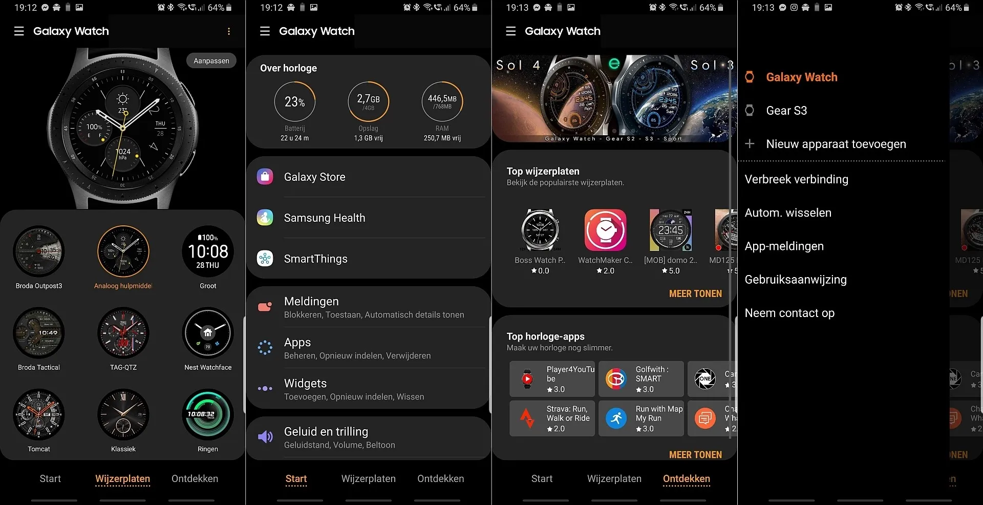 Galaxy Wearable la ung dung quan ly thiet bi deo khong the thieu doi voi nguoi dung Android, dac biet la trong he sinh thai Galaxy cua Samsung