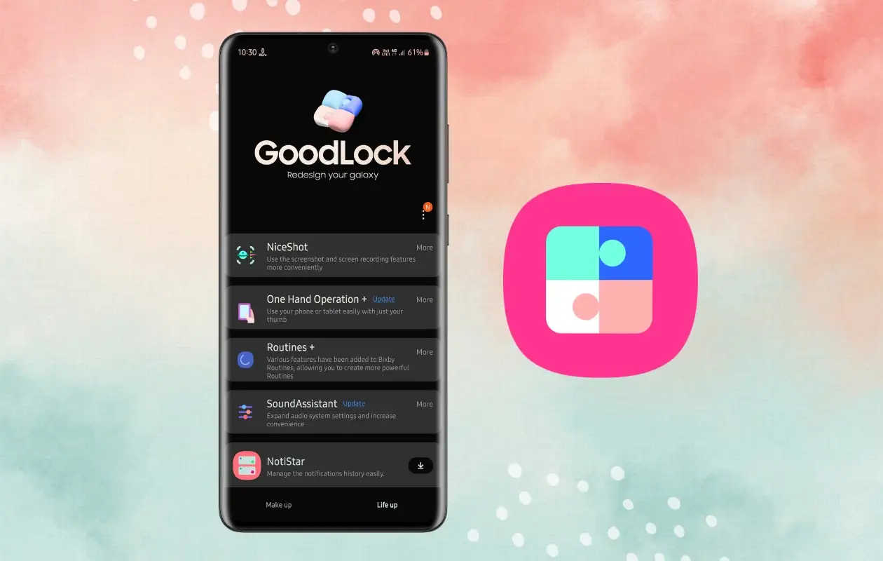 Samsung Good Lock la mot trong nhung cong cu manh me va doc quyen, cho phep nguoi dung ca nhan hoa thiet bi Galaxy theo phong cach rieng ma khong can can thiep sau vao he thong