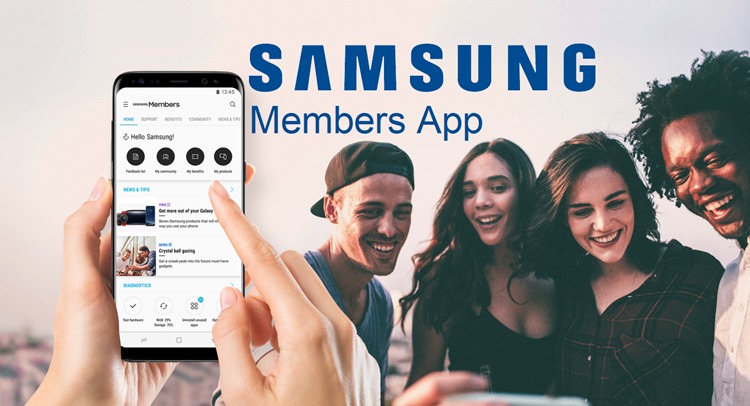 Samsung Members la mot ung dung tich hop da nang, khong chi cung cap ho tro ky thuat ma con mo ra the gioi cong dong Samsung phong phu, uu dai hap dan va kha nang dong hanh dai han cung nguoi dung
