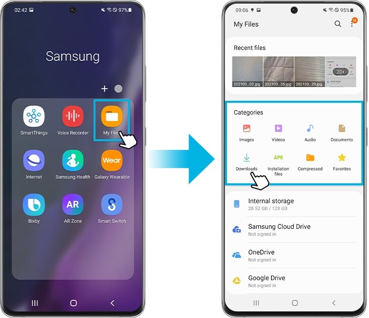 Samsung Files la mot cong cu quan ly tep tin toan dien, dang tin cay va duoc toi uu hoa hoan hao cho cac thiet bi Galaxy