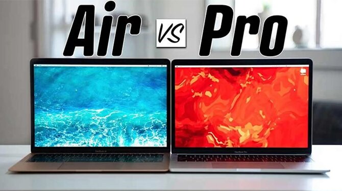 Nen chon MacBook Air hay Pro? So sanh chi tiet de dua ra lua chon phu hop