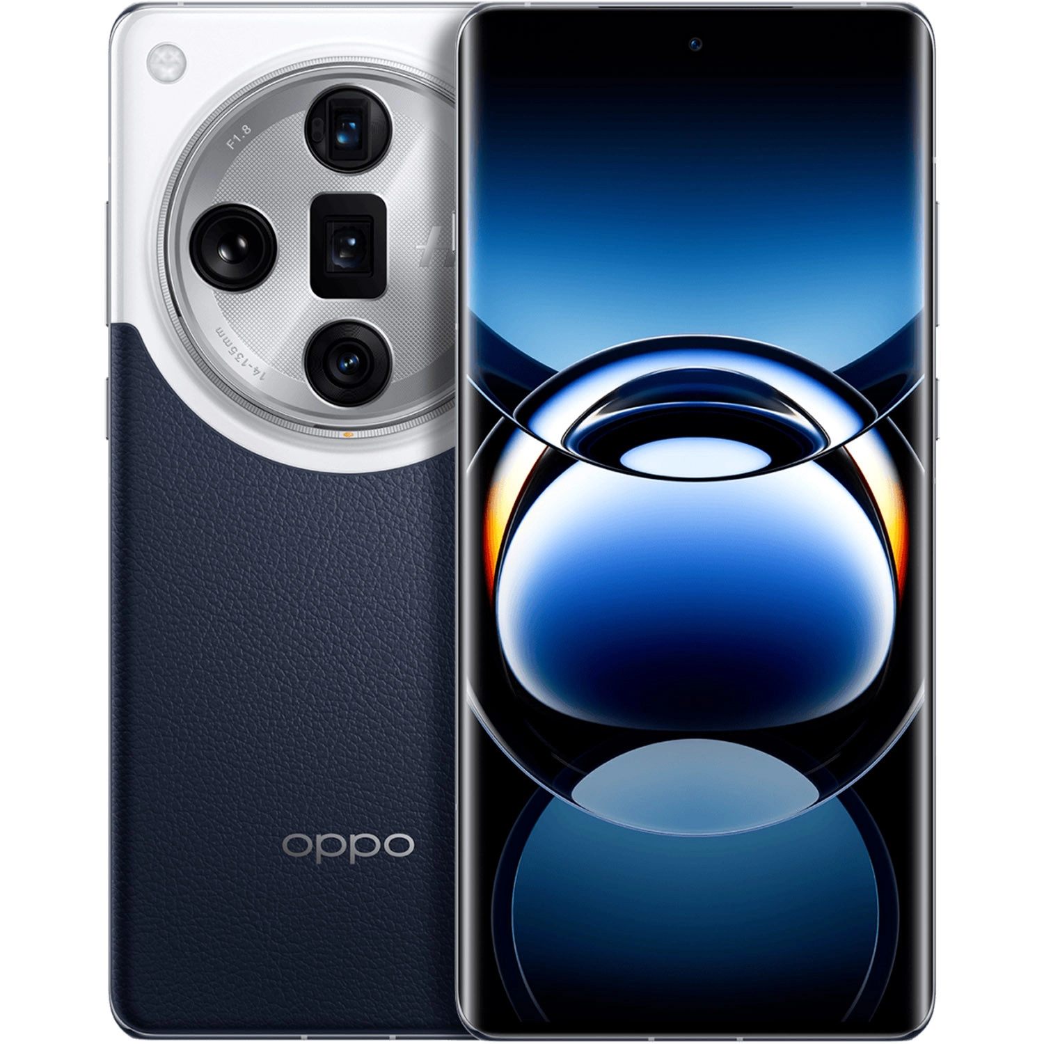 OPPO Find X7 Ultra so huu thiet ke mat lung ket hop doc dao giua kinh va da vegan cao cap, mang lai cam giac sang trong, mem mai nhung van cung cap va ben bi