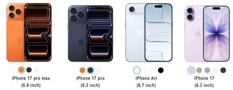 Gia iPhone 17