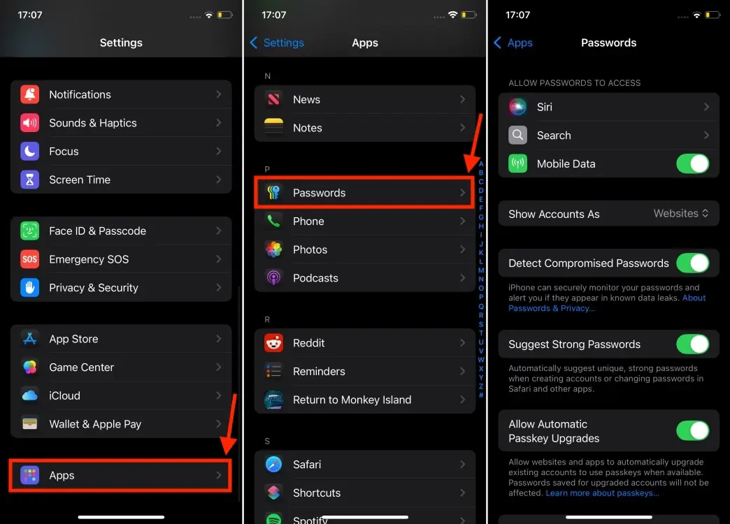 passwords App