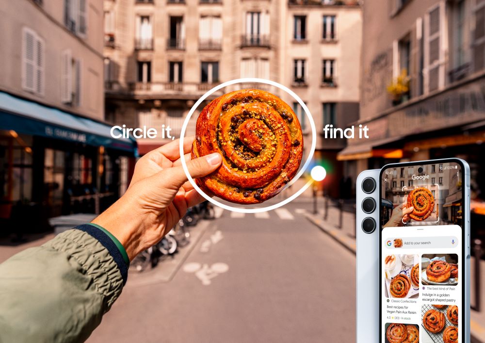 Circle to Search tìm kiếm nội dung trên màn hình