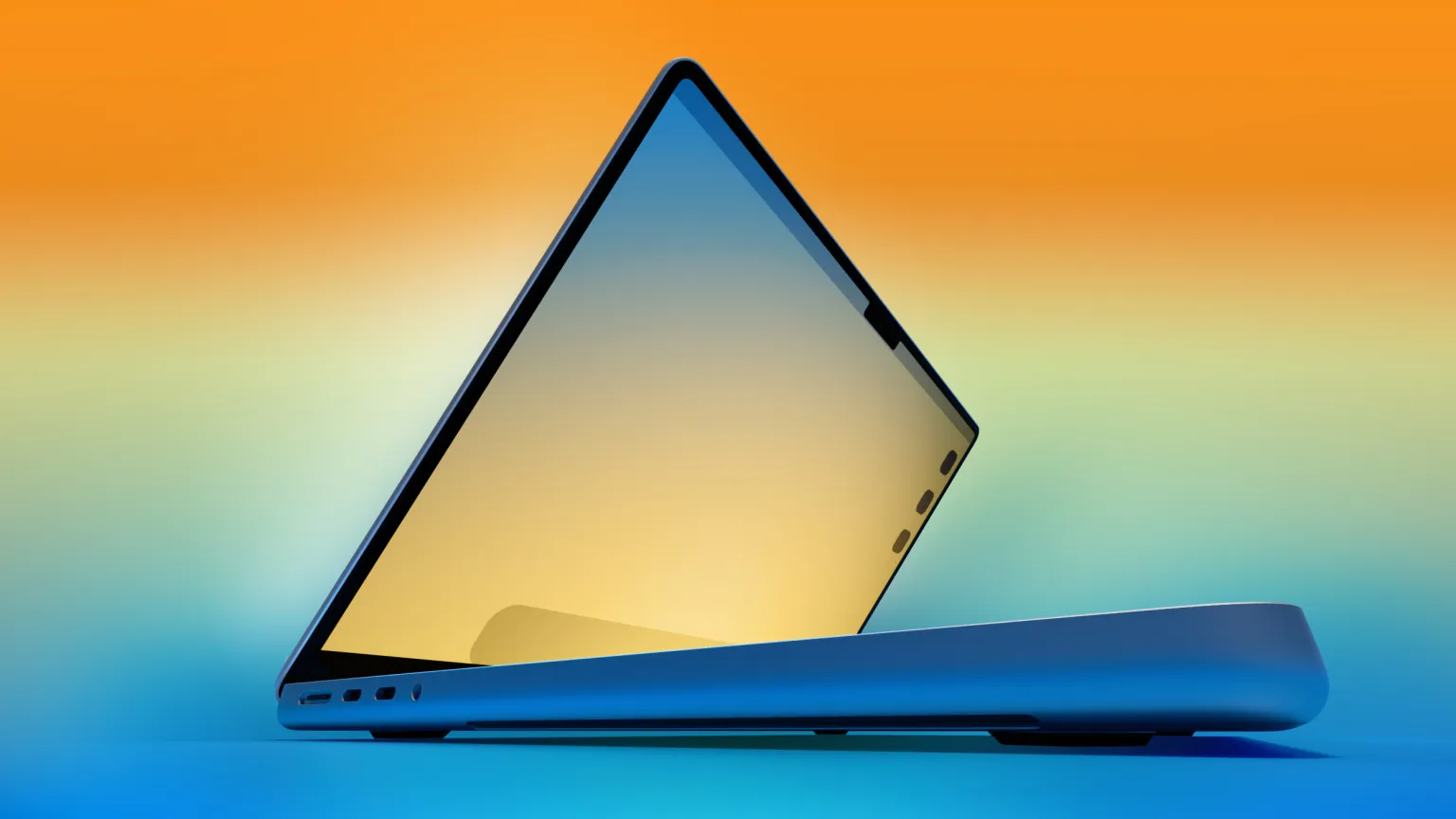 MacBook Ultra màn hình OLED cảm ứng