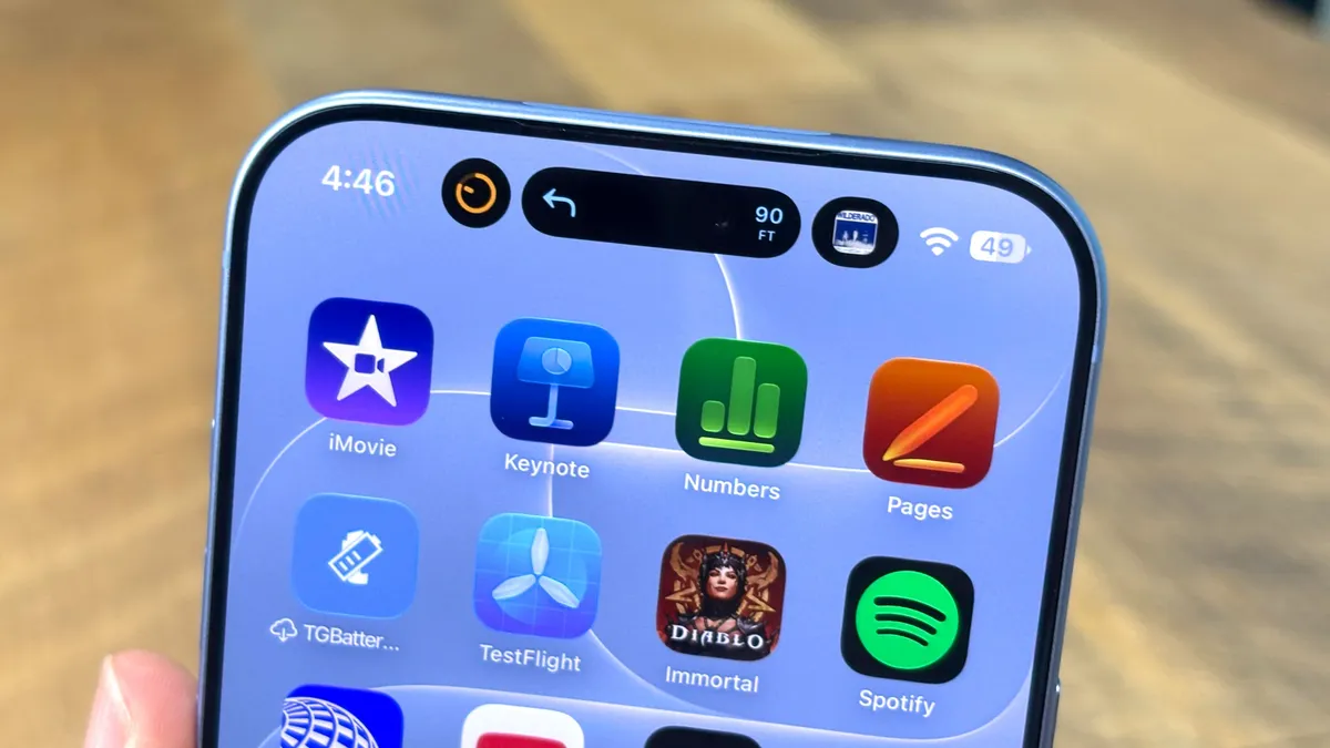 Dynamic Island iPhone 18 Pro nhỏ hơn so với iPhone 17 Pro