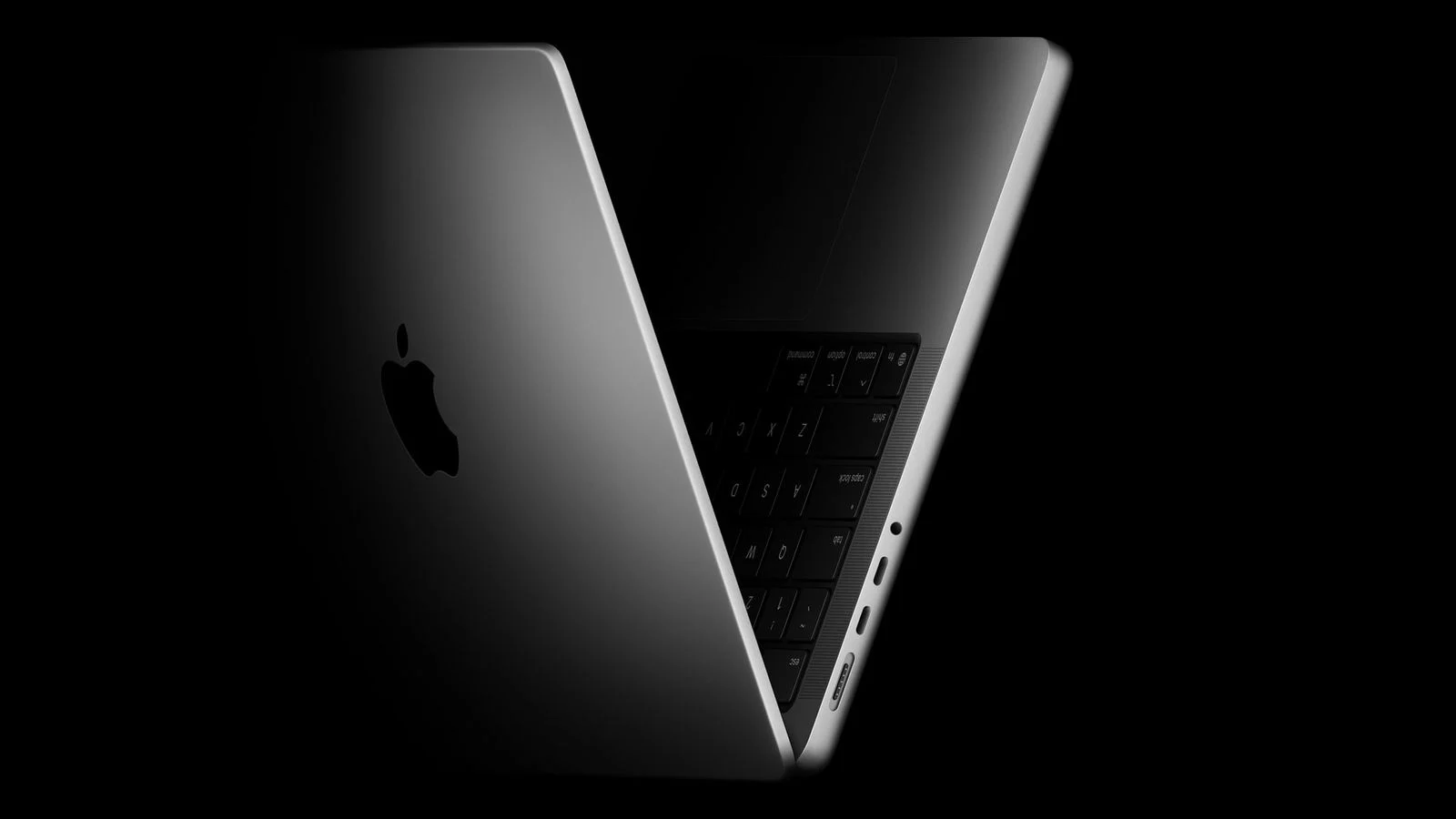 MacBook Pro OLED với thiết kế khung máy mỏng, màn hình lớn và kiểu dáng hiện đại